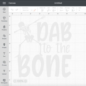 Dab To The Bone SVG Dabbing Skeleton Cricut Silhouette SVG cut files 2