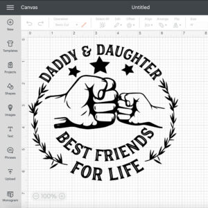 Daddy And Dughter Best Friends For Life SVG 2