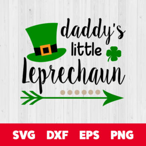 Daddys Little Leprechaun SVG 1