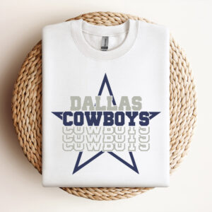 Dallas Cowboys SVG NFL Football Team T shirt SVG Design Cut Files Cricut Silhouette 3