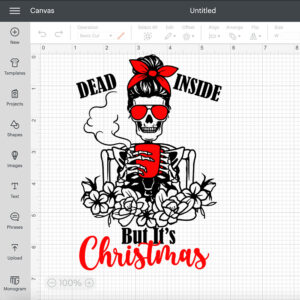 Dead Inside But Its Christmas SVG Dead Inside SVG 2