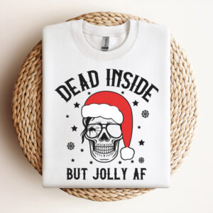 Dead Inside But Jolly AF SVG 3