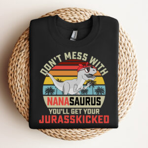 Dont Mess With Nanasaurus SVG You Will Get Your Jurasskicked SVG 3