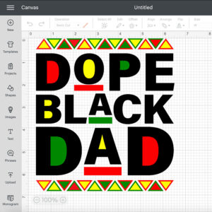Dope Black Dad SVG Dope Black SOn SVG Dope Black Mom SVG Dope Black Daughter SVG 2