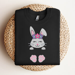 Easter Bunny for Girl Cute Easter Rabbit SVG file 3