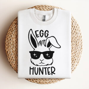 Eggs Bunny Hunter SVG Egg hunter SVG Easter bunny SVG Hoppy Easter SVG 3