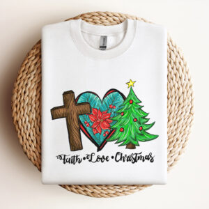 Faith Love Christmas PNG 3