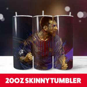 Football Legend Tumbler Template 5 20oz Skinny Tumbler PNG Digital Download 1