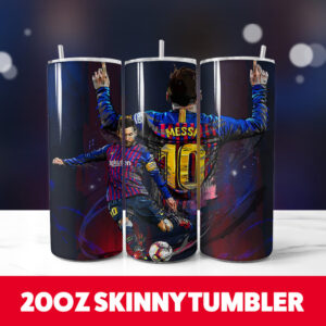 Football Legend Tumbler Template 9 20oz Skinny Tumbler PNG Digital Download 1