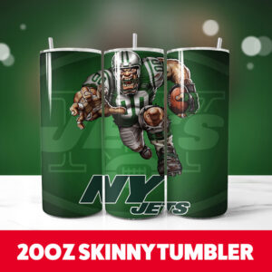 Football20Mascot 66 20oz Skinny Tumbler PNG Digital Download