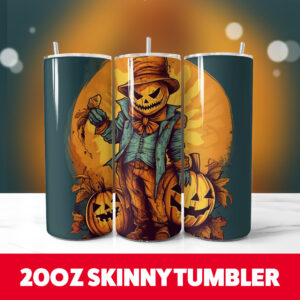 Halloween Season 20oz Tumbler 127 PNG Sublimaton Designs 1