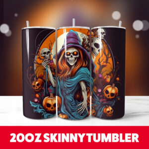 Halloween Season 20oz Tumbler 40 PNG Sublimaton Designs 1