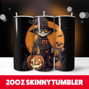 Halloween Season 20oz Tumbler 69 PNG Sublimaton Designs 1