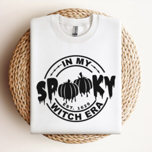In My Spooky Bitch Era SVG Come We Fly Halloween T shirt Design SVG PNG Files 3