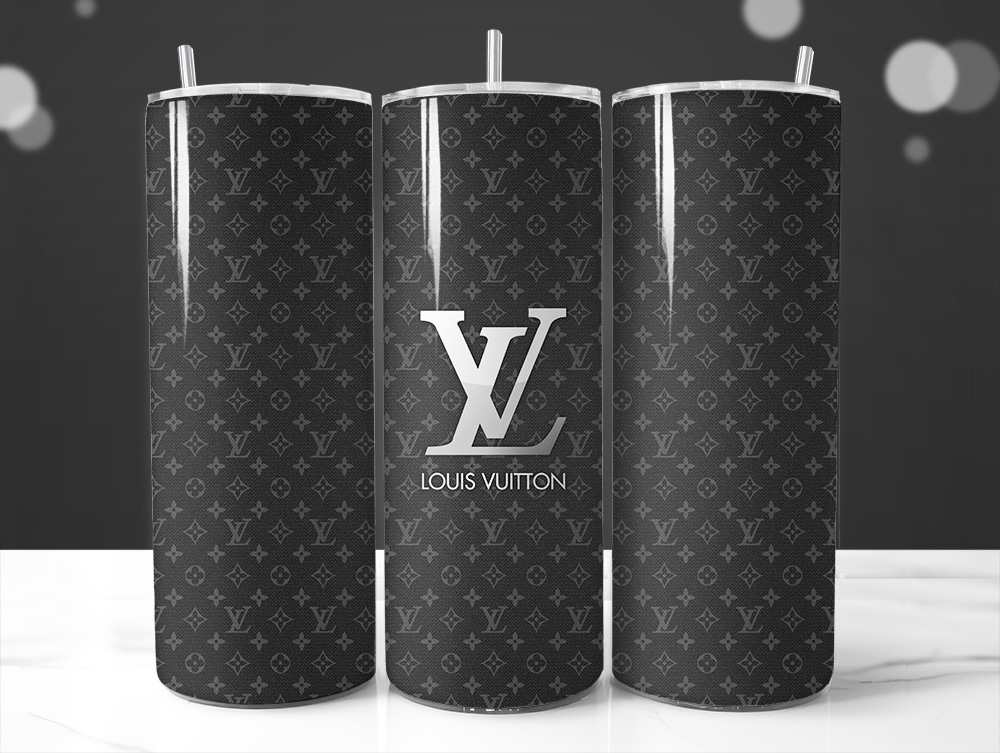 Louis Vuitton Luxury Brands Tumbler Wrap, 20oz Skinny Tumbler PNG Digital  Download