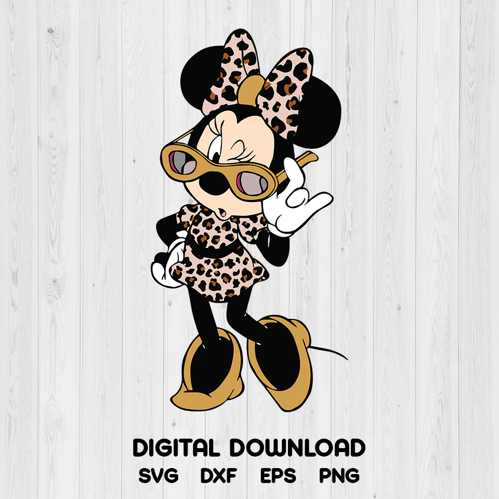 Minnie Mouse Svg