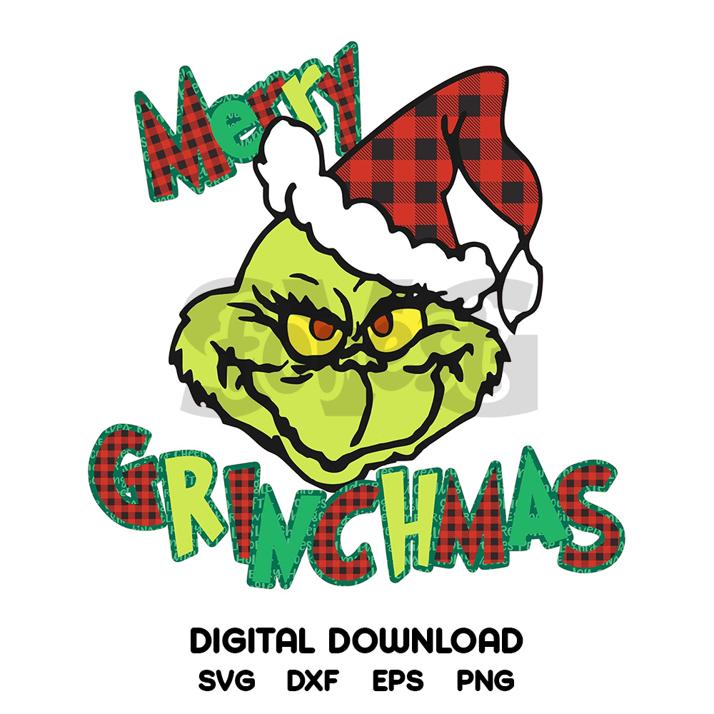 Merry Grinchmas Grinch Sublimation Print - Ready to Press