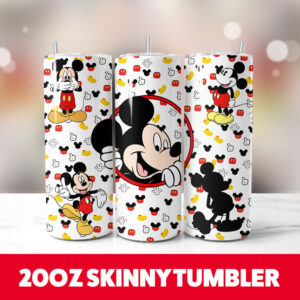 Mickey Mouse 20oz Tumbler 2 PNG Sublimaton Designs 1