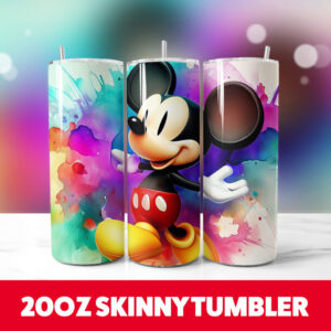 Mickey Mouse 20oz Tumbler 24 PNG Sublimaton Designs 1