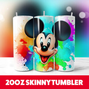 Mickey Mouse 20oz Tumbler 28 PNG Sublimaton Designs 1