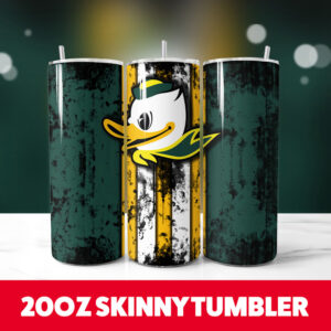 Oregon Ducks 20oz Skinny Tumbler PNG Digital Download 1