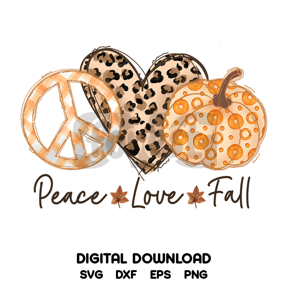 Peace love Football Svg, Tis the season Svg, Autumn Svg, Fall Football  Season Svg Cricut, Png Sublimation 