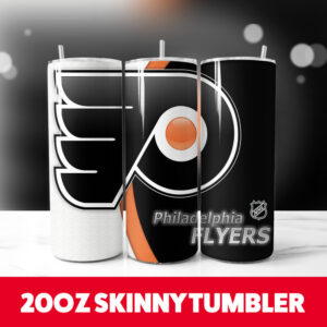 Philadelphia Flyers 20oz Tumbler Wrap PNG Digital Download 1