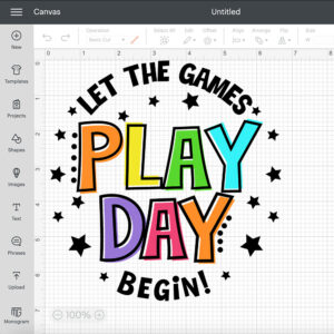 Play Day Let The Games Begin SVG Field Day T shirt Design SVG PNG Files 2