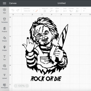 Rock Or Die SVG Chucky SVG 2