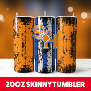 Sam Houston Grunge 2 20oz Skinny Tumbler PNG Digital Download 1