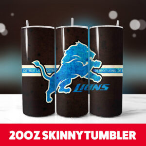 The Lions 20oz Skinny Tumbler PNG Digital Download 1