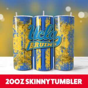 UCLA Bruins 20oz Skinny Tumbler PNG Digital Download 1
