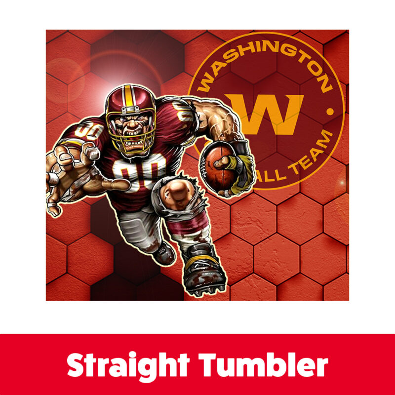 Washington Football Team 20oz Skinny Tumbler PNG Digital Download 2