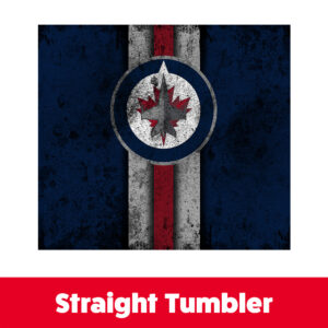 Winnipeg Jets 20oz Skinny Tumbler PNG Digital Download 2