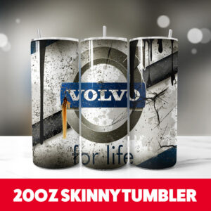 Car Brand 9 20oz Skinny Tumbler PNG Digital Download 1