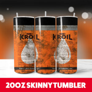 Kano Kroil 20oz Skinny Tumbler PNG Digital Download 1