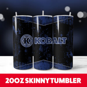 Kobolt Distressed 20oz Skinny Tumbler PNG Digital Download 1