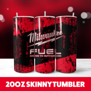 Milwaukee Tools 20oz Skinny Tumbler PNG Digital Download 1