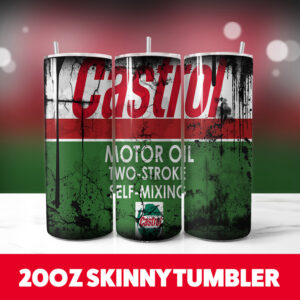 Oil Brand 1 20oz Skinny Tumbler PNG Digital Download 1