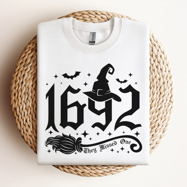 1692 They Missed One SVG Vintage Salem Witches T shirt Design SVG PNG 3