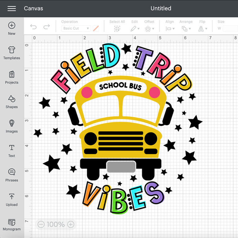 Field Trip Vibes SVG Field Game Day Fun School Bus T shirt Design SVG PNG 2