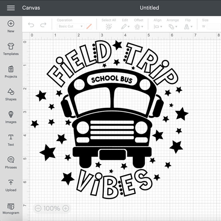 Field Trip Vibes SVG Field Game Day Fun School Bus T shirt Design SVG PNG Files 2