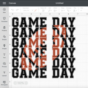 Game Day SVG Football Game Fan T shirt Trendy Design SVG PNG Cut Files 2