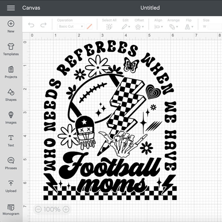Who Needs Referees When We Have Football Moms SVG T shirt Digital Design PNG 2