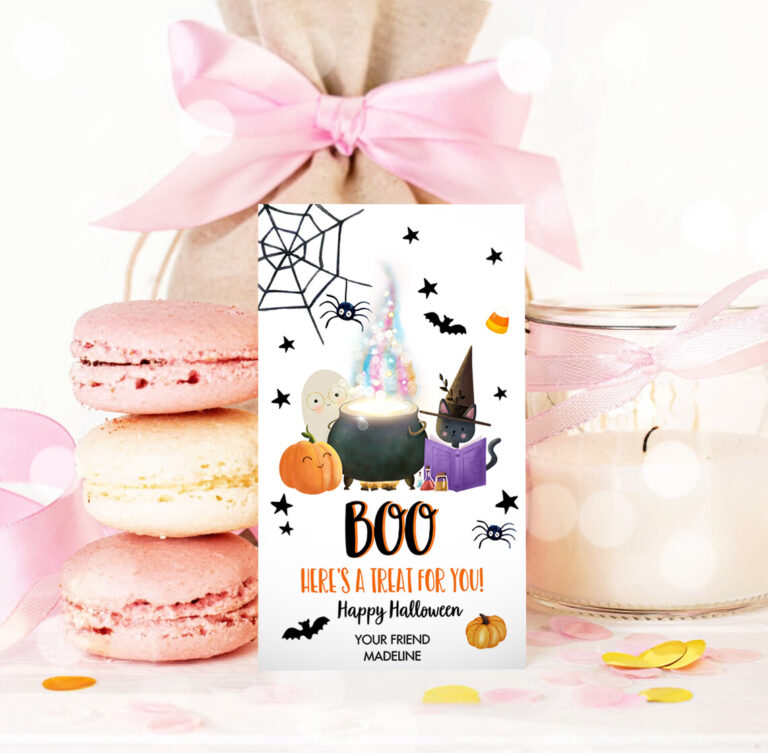 3 Editable Halloween Favor Tags Boo Gift Tags Costume Party Trick Or Treat Favor Tags Birthday Party Download Printable Corjl 0480 0261 0009 1