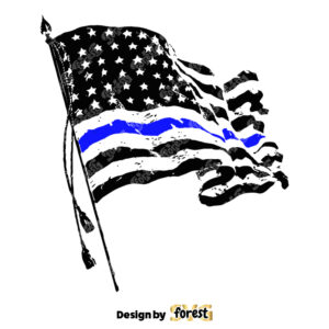 American Flag SVG Police Flag SVG Police SVG Police Thin Blue Line SVG Blue Lives Matter 0