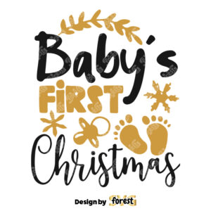 Babys First Christmas SVG Baby Christmas SVG 1St Christmas 0