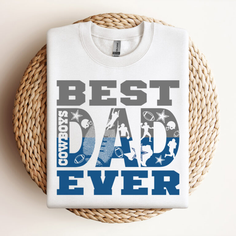 Best Dad Ever Dallas Cowboys SVG Dad Nfl SVG Dad Sport SVG 2