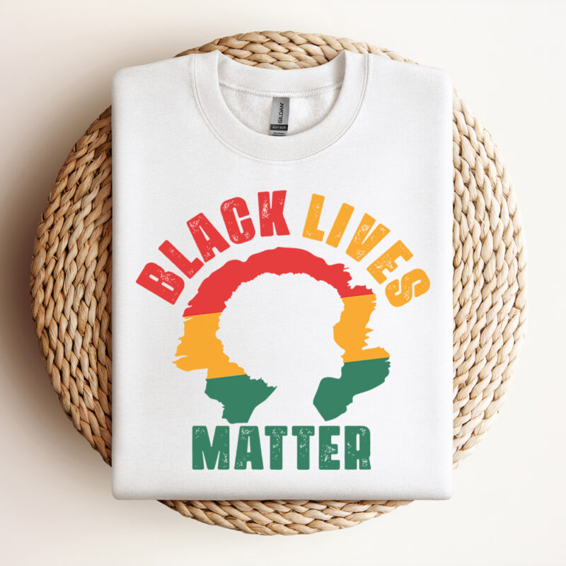 Black Lives Matter SVG Juneteenth Design Black Girl SVG 2