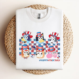 Bluey Friends Happy 4Th Of July PNG 4Th Of July PNG Bluey 4Th Of July PNG Bluey PNG Patriotic PNG 2
